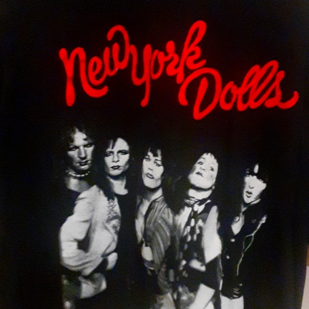 BAND CROP TOP NEW YORK DOLLS